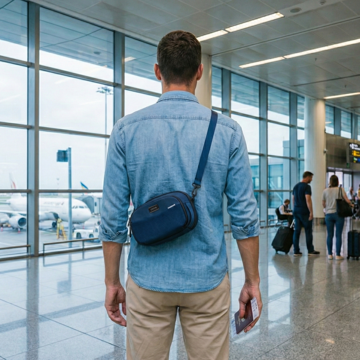 ⁦حقيبة "O-Elite" لتنظيم الإلكترونيات | حماية فائقة مقاومة للماء بتصميم احترافي وأنيق⁩ - الصورة ⁦5⁩