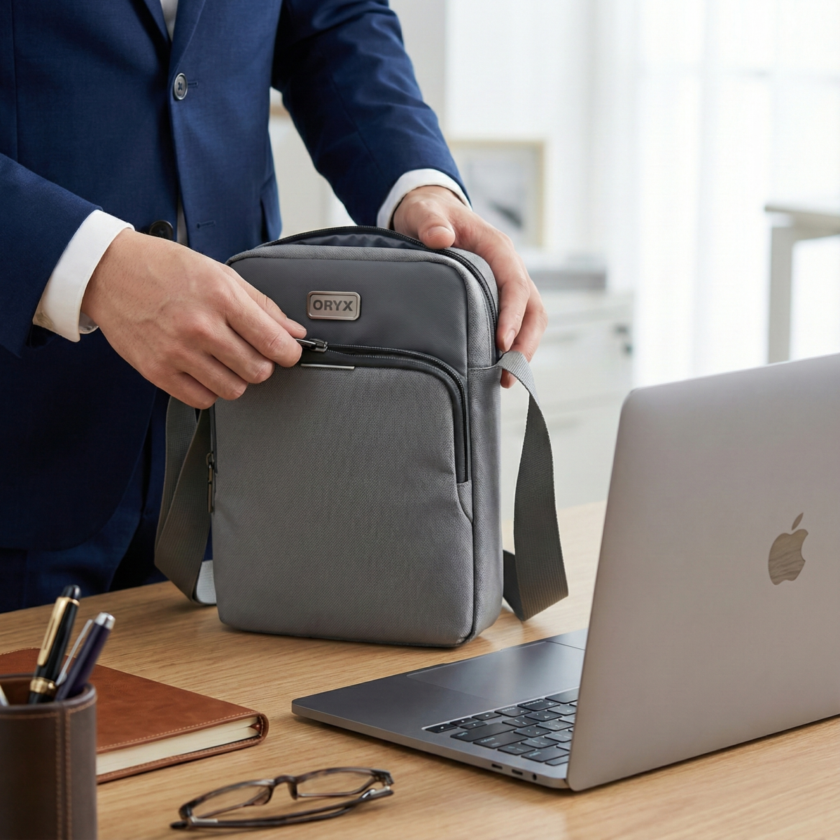 ⁦حقيبة السفر O-Cross خفيفة الوزن | تصميم عملي ومرن لراحة التنقل⁩ - الصورة ⁦4⁩