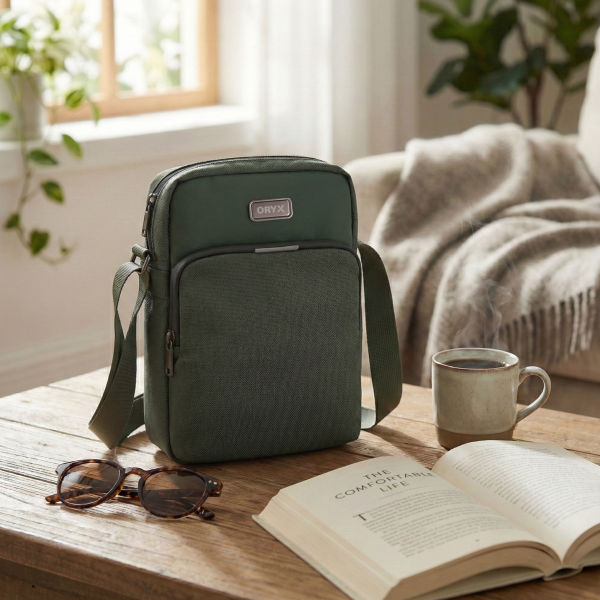 ⁦حقيبة السفر O-Cross خفيفة الوزن | تصميم عملي ومرن لراحة التنقل⁩ - الصورة ⁦9⁩