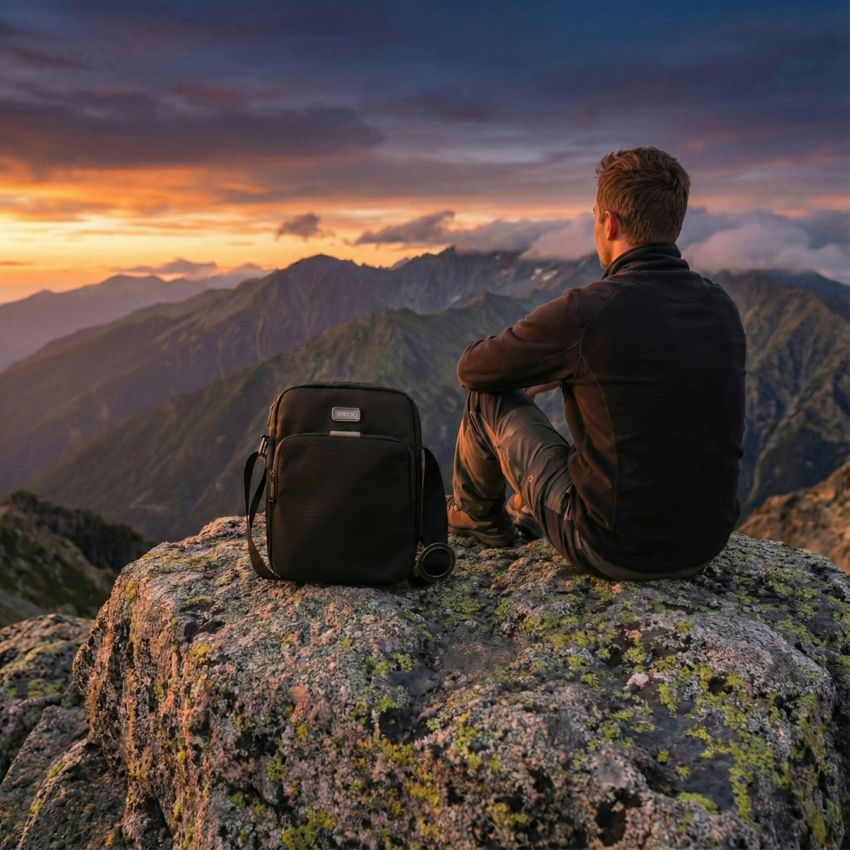 ⁦حقيبة السفر O-Cross خفيفة الوزن | تصميم عملي ومرن لراحة التنقل⁩ - الصورة ⁦3⁩