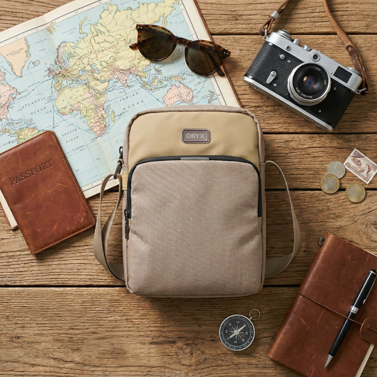 ⁦حقيبة السفر O-Cross خفيفة الوزن | تصميم عملي ومرن لراحة التنقل⁩ - الصورة ⁦12⁩