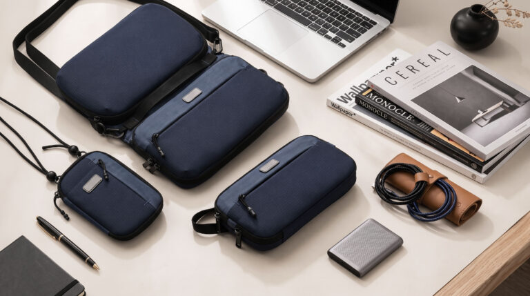 AEROFOLD black bag horizontal view