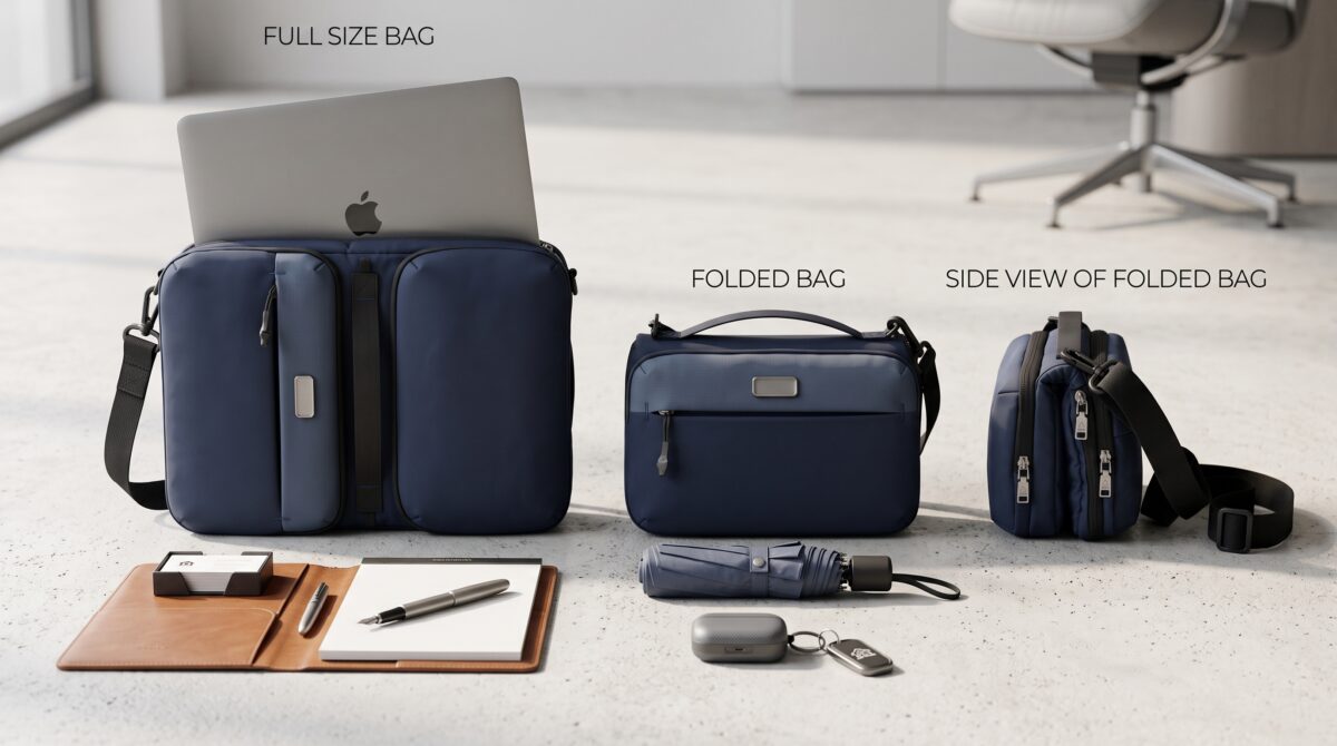 AEROFOLD | Magnetic 2-in-1 Foldable Laptop Bag & Crossbody - Image 25